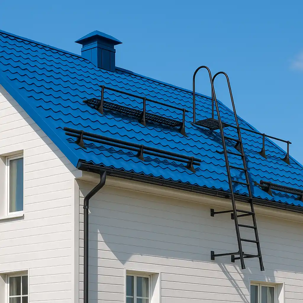 Элементы безопасности на крыше