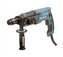 Перфоратор MAKITA HR 2470 FT в чем. (780 Вт, 2.7 Дж, 3 реж., патрон SDS-plus, быстросъемн., БЗП в комплекте, вес 2.8 кг)