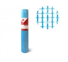 Стеклосетка штукатурная 5х5, 1мх50м, 1800Н, синяя, PRORAB (разрывная нагрузка 1800Н/м2) (LIHTAR)