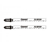 Пилка лобз. по дереву T101D (2 шт.) GEPARD (пропил прямой, тонкий, аккуратный и чистый рез)