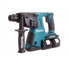 Аккум. перфоратор MAKITA LXT DHR 263 RF4 в чем. (18+18 В, 4 акк., 3.0 А/ч Li-Ion, 2.5 Дж, вес 4.9 кг, быстросъемн.)