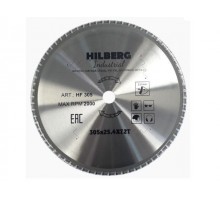 Диск пильный 305x25,4 мм 72 зуб.по металлу Hilberg Industrial