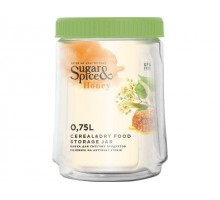 Банка для сыпучих продуктов Honey 0,75 л, фисташка, SUGAR&SPICE