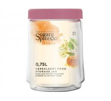 Банка для сыпучих продуктов Honey 0,75 л, брусника, SUGAR&SPICE