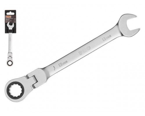 Ключ комбинированный 13мм трещоточный шарнирн. PRO STARTUL (PRO-7213) в Мозыре