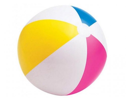 Надувной мяч, 4-х цветный, 61 см, INTEX (от 3 лет) в Мозыре
