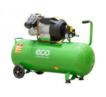 Компрессор ECO AE-1005-3 коаксиальный (440 л/мин, 8 атм, коаксиальный, масляный, ресив. 100 л, 220 В, 2.20 кВт)