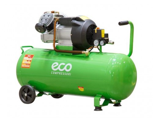 Компрессор ECO AE-1005-3 (440 л/мин, 8 атм, коаксиальный, масляный, ресив. 100 л, 220 В, 2.20 кВт) в Мозыре