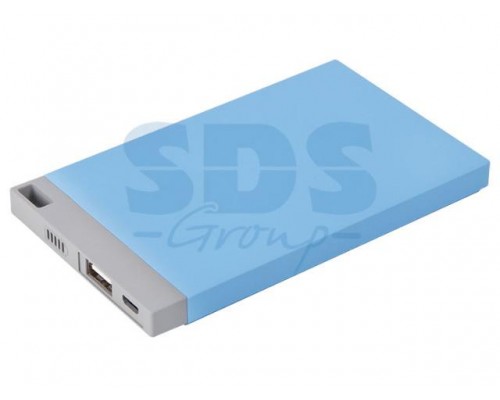 Устройство зарядное портативное Power Bank 4000 mAh USB голубое PROCONNECT в Мозыре