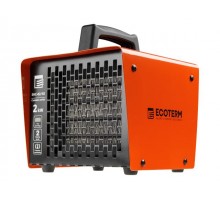 Нагреватель воздуха электр. Ecoterm EHC-02/1D (кубик, 2 кВт, 220 В, термостат, керамический элемент PTC)