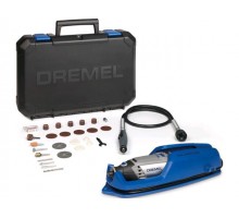 Гравер электрический DREMEL 3000-1/25 в кейсе + набор насадок (130 Вт, 10000 - 33000 об/мин, цанга 3.2 мм)