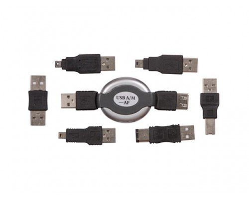 Набор USB  6 переходников + удлинитель  (тип3)  REXANT в Мозыре