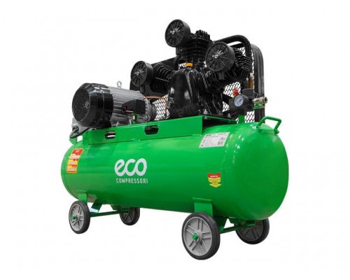 Компрессор ECO AE-1005-2 (580 л/мин, 8 атм, ременной, масляный, ресив. 100 л, 380 В, 3.00 кВт) в Мозыре