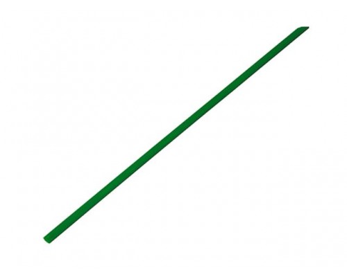Термоусадочная трубка 2,5 / 1,25 мм, зеленая (упак. 50 шт. по 1 м) REXANT в Мозыре
