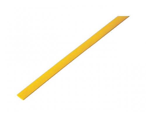 Термоусадочная трубка 5,0 / 2,5 мм, желтая (упак. 50 шт. по 1 м) REXANT в Мозыре