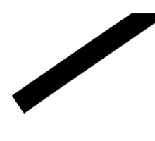 Термоусадочная трубка 18,0 / 9,0 мм, черная (упак. 50 шт. по 1 м) REXANT