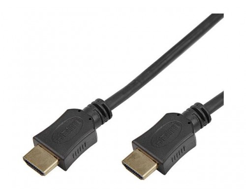Шнур HDMI - HDMI без фильтров, длина 1 метр, (GOLD) (PE пакет) PROconnect в Мозыре
