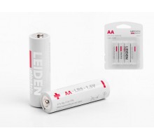 Батарейка AA LR6 1,5V alkaline 4шт. LEIDEN ELECTRIC
