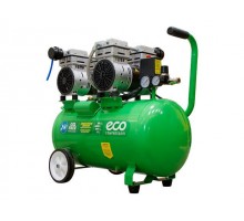 Компрессор ECO AE-50-OF1 безмасляный (280 л/мин, 8 атм, коаксиальный, безмасляный, ресив. 50 л, 220 В, 1,6 кВт)