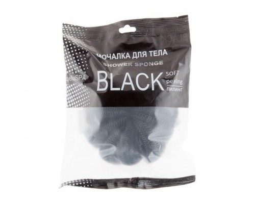 Мочалка банная CUPELIA SPA BLACK, 