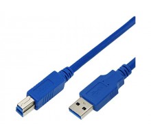 Шнур USB-B 3.0 штекер - USB-A 3.0 гнездо, длина 5 метров (PE пакет) REXANT