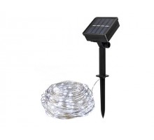 Светильник садовый на солнечной батарее SLR-G03-100W ФАZА (нить, хол. бел. 100 LED)