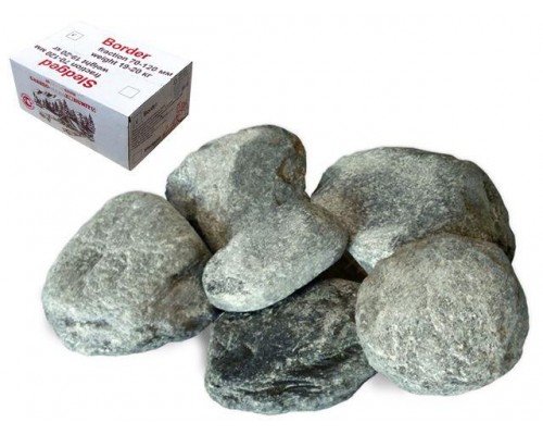 Камень для бани Родингит, обвалованный, коробка по 20 кг, ARIZONE в Мозыре