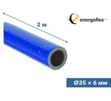 Теплоизоляция для труб ENERGOFLEX SUPER PROTECT синяя 35/6-2м