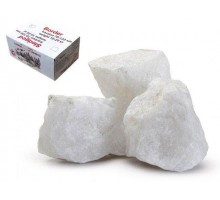 Камень для бани  Кварц (жаркий лед), колотый, коробка по 10 кг, ARIZONE