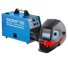 Полуавтомат сварочный Solaris MIG-206 АКЦИЯ + Щиток сварщика Solaris ASF435S