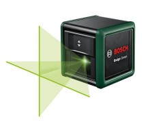 Нивелир лазерный BOSCH Quigo Green со штативом в кор. (проекция: крест, до 12 м, +/- 0.60 мм/м, резьба 1/4