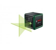 Нивелир лазерный BOSCH Quigo Green Basic с держателем в кор. (проекция: крест, до 12 м, +/- 0.60 мм/м, резьба 1/4