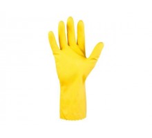Перчатки К80 Щ50 латексн. защитные промышлен., р-р 7/S, желтые, JetaSafety (Защитные промышл. перчатки из латекса. Желтые Р-р: S, индив. уп) (JETA SAF