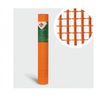 Стеклосетка штукатурная 5х5, 1мх10м, 160, оранжевая, Mini (LIHTAR)