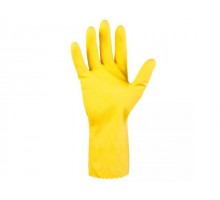 Перчатки К80 Щ50 латексн. защитные промышлен., р-р 9/L, желтые, JetaSafety (индив. уп) (JETA SAFETY)