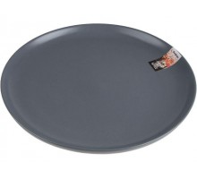 Тарелка обеденная керамическая, 25 см, серия ASIAN, серая, PERFECTO LINEA