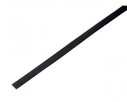 Термоусадочная трубка 8,0 / 4,0 мм, черная (упак. 50 шт. по 1 м) REXANT в Мозыре