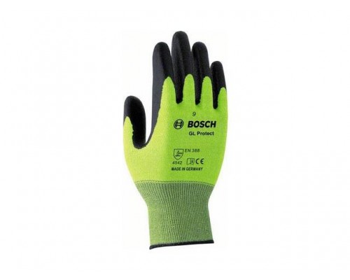 Перчатки защитные Cut Protection GL, Protect 9 BOSCH в Мозыре