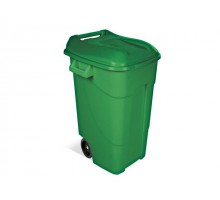 Контейнер для мусора пластик. 120л, зелёный TAYG