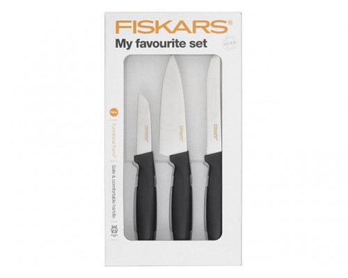 Набор ножей 3 шт. Functional Form Fiskars (FISKARS ДОМ) в Мозыре