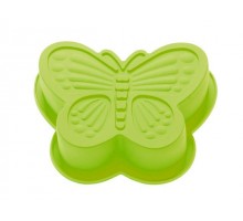Форма для выпечки, силиконовая, бабочка, 16.5 х 13.5 х 3.5 см, зеленая, PERFECTO LINEA
