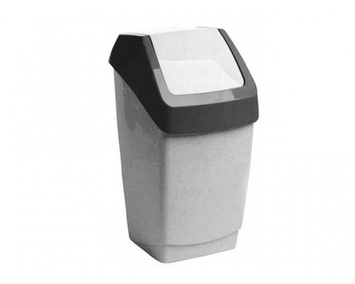 Контейнер для мусора ХАПС 15л (мраморный) IDEA в Мозыре