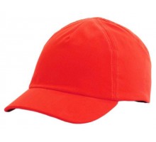 Каскетка защитная RZ ВИЗИОН CAP ( укороч. козырек) (красная,  козырек 55мм) (СОМЗ)