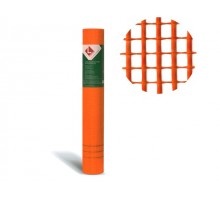 Стеклосетка штукатурная 5х5, 1мх50м, 1300Н, оранжевая, DIY (разрывная нагрузка 1300Н/м2) (LIHTAR)