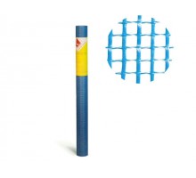 Стеклосетка штукатурная 5х5, 1мх10м, синяя, Mini (LIHTAR)