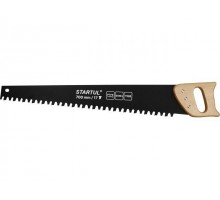 Ножовка по газобетону 700мм 17 зубьев с напайками STARTUL MASTER (ST4084-17) (по пенобетону)