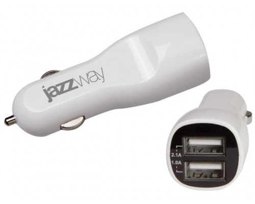Блок питания iP-3100USB автомобильный JAZZway (Автомобильная зарядка для телефона для 2 USB) в Мозыре