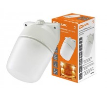 Светильник НПБ400-1 для сауны настенный, наклонный, IP54, 60 Вт, белый, TDM (пылебрызгозащищенный)