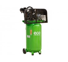 Компрессор ECO AE-1005-B2 ременной (380 л/мин, 8 атм, ременной, масляный, вертикальный ресив. 100 л, 220 В, 2.20 кВт)