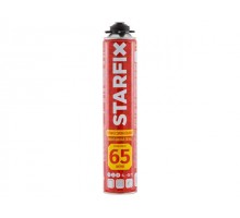 Пена монтажная профессиональная всесезонная STARFIX Foam Pro 65 (850мл) (Выход пены до 65 литров)